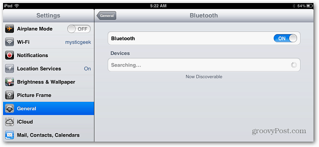 Hubungkan Keyboard Bluetooth ke iPad