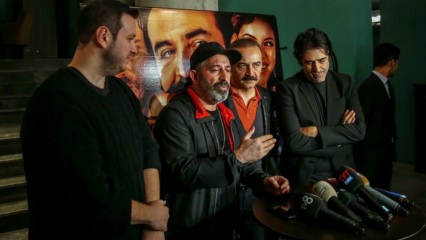 Cem Yılmaz dan Şahan Gökbakar di pemutaran perdana film Yılmaz Erdoğan!