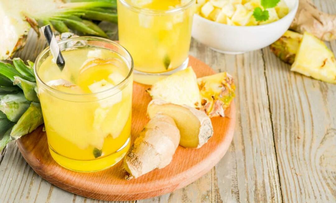 Bagaimana cara membuat limun anti edema? Resep detoks untuk meredakan edema dengan nanas! Menghilangkan resep detoks