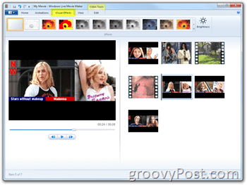 Microsoft Windows Live Movie Maker - How-To Make Home Movies Madonna