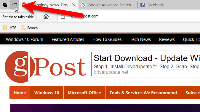 Cara Mengatur Tab Aside untuk Nanti di Microsoft Edge Menggunakan Grup Tab