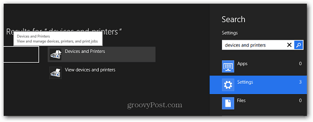 Cara Mengatur Printer di Windows 8