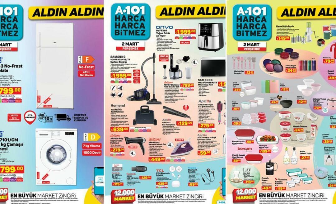 A101 2 Maret 2023 produk diskon telah diumumkan! A101 Produk saat ini 2 Maret 2023...