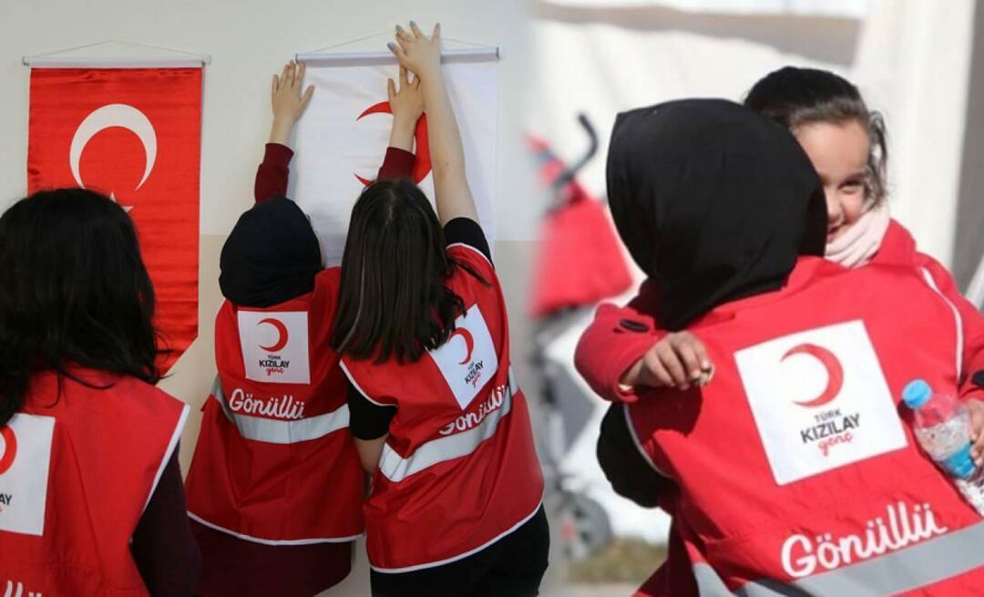 Bagaimana menjadi sukarelawan Bulan Sabit Merah Turki? Di mana melamar sukarelawan ke Kızılay?