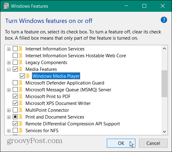 Mainkan File VOB di Windows 10