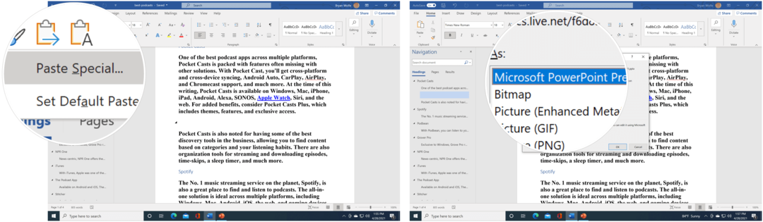 Cara Menyematkan Slide PowerPoint di Dokumen Word