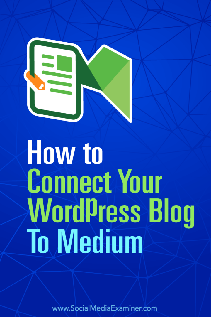 Tips cara mempublikasikan posting blog wordpress Anda secara otomatis ke Medium.