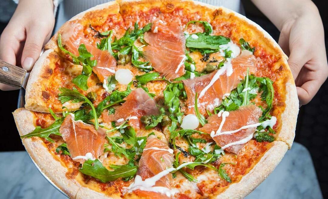 Bagaimana cara membuat pizza salmon? Resep pizza salmon asap yang luar biasa