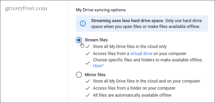 Tambahkan Google Drive ke File Explorer
