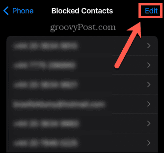 iphone edit kontak yang diblokir