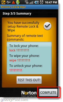 bersihkan ponsel Android Anda menggunakan pesan teks