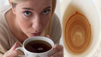 Bagaimana noda kopi keluar dari cangkir dan cangkir?