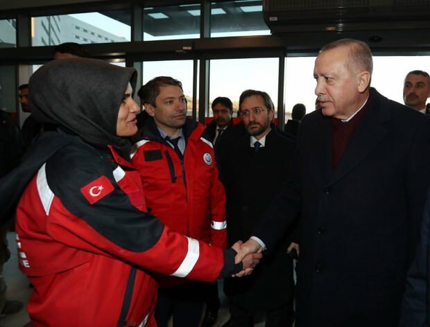 Presiden Erdogan mengucapkan selamat kepada Emine Kuştepe