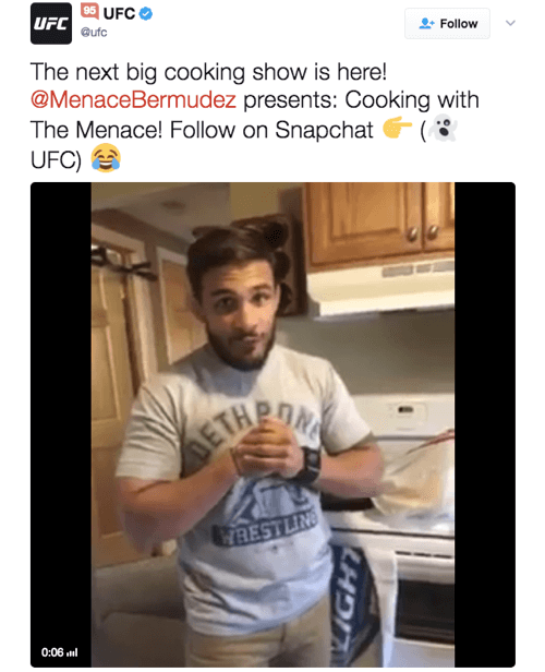 Serial memasak video-led UFC populer di kalangan pemirsa.