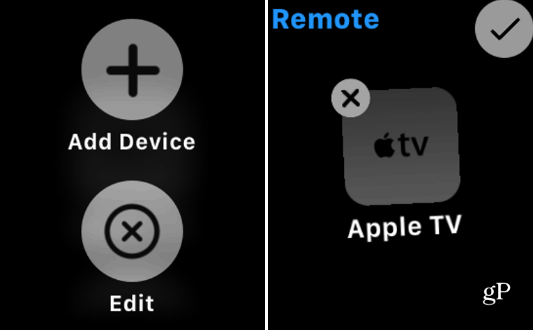 Hapus Apple TV dari Watch