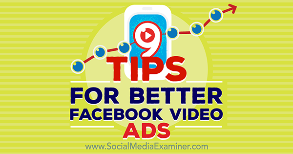 optimalkan iklan video di facebook