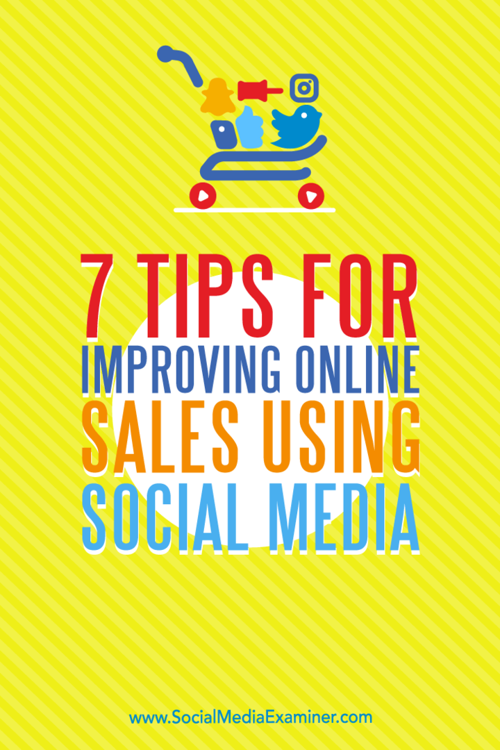 7 Tips Meningkatkan Penjualan Online Menggunakan Media Sosial: Penguji Media Sosial