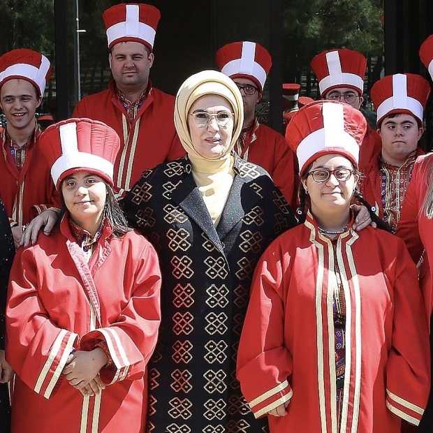 Ibu Negara Erdogan membuka Pusat Kehidupan Penyandang Cacat dan Pendidikan Khusus