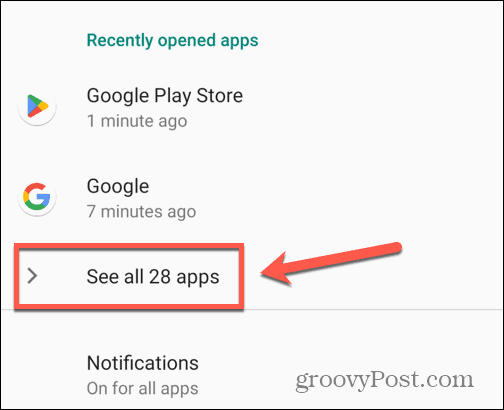 android lihat semua aplikasi