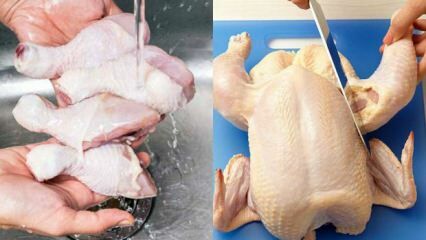 Bagaimana cara memotong seluruh ayam dengan mudah?