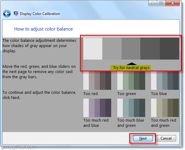 warna nuetral untuk windows 7 ditunjukkan dalam contoh, cobalah untuk mencocokkannya