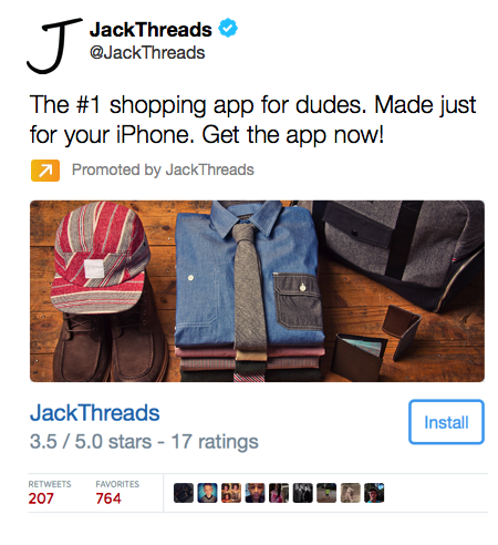 jack threads aplikasi pasang tweet kartu