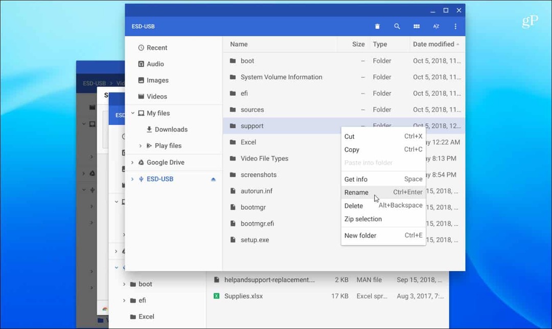 Kelola File Chromebook