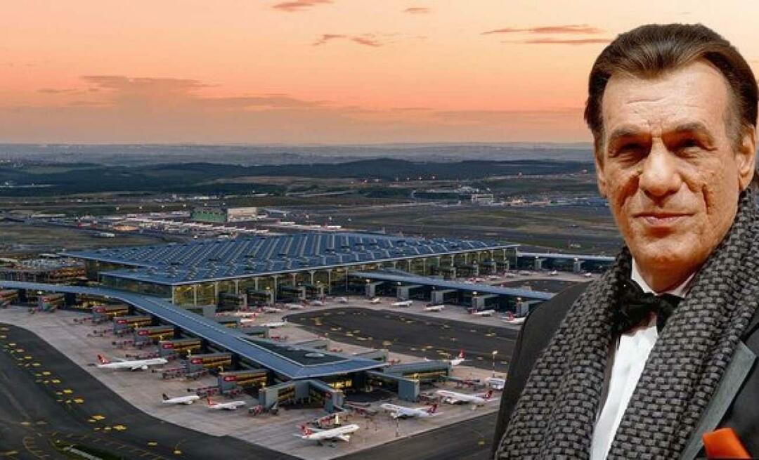 Aktor terkenal dunia Robert Davi mengagumi Bandara Istanbul!