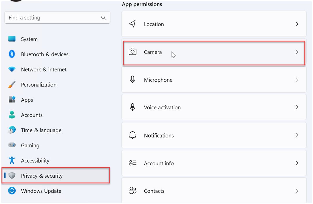 Kelola Pengaturan Webcam di Windows 11