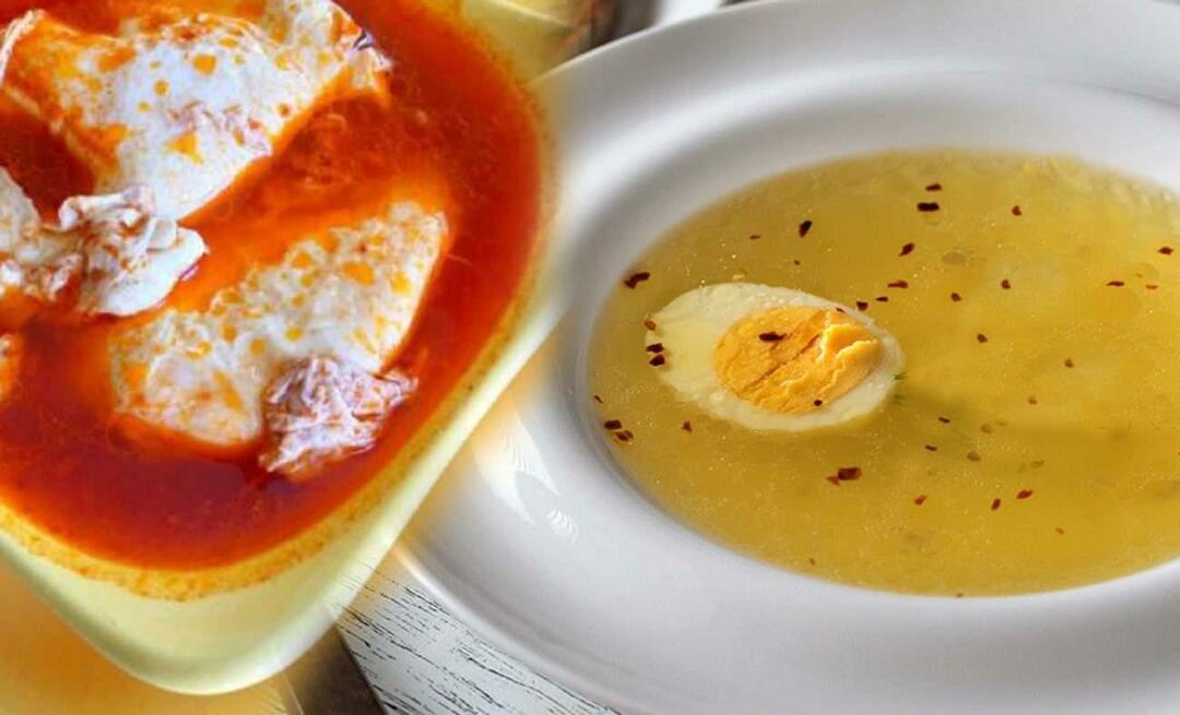 Bagaimana cara membuat sup telur? Resep sup telur Silivri yang terkenal!