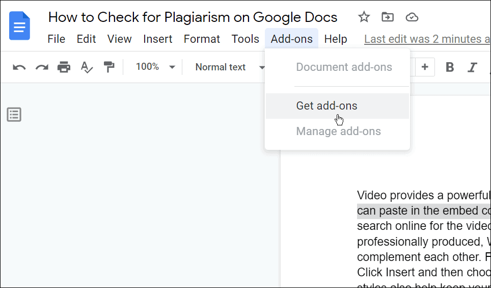 Periksa plagiarisme di google sheets