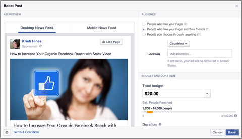 buku facebook meningkatkan konfigurasi tombol posting