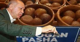 Makanan penutup 'Erdogan Pasha' mulai dijual di Kosovo! Gambar-gambar itu menjadi agenda di media sosial.