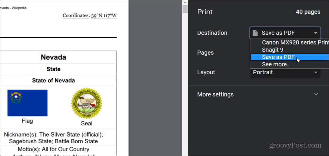 Cara Menyimpan Halaman Web sebagai PDF dari Google Chrome
