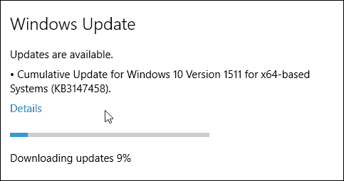 Pembaruan Kumulatif Windows 10 KB3147458