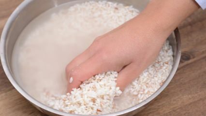 Apa manfaat air beras? Jika Anda minum segelas setiap hari ...