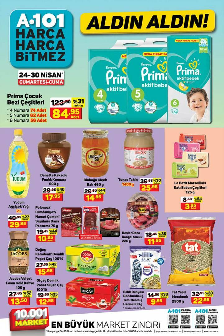 a101 produk makanan