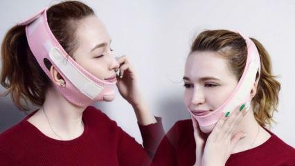 Bagaimana cara menggunakan plester pengangkat wajah? Apakah mereka yang menggunakan band face lift puas?
