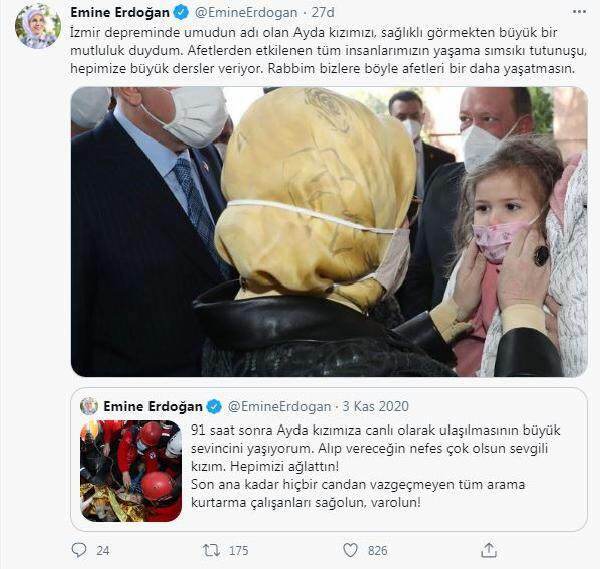 Berbagi 'Ayda' dari Ibu Negara Erdogan!