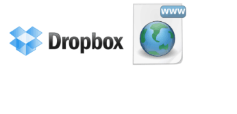 host situs web secara gratis di dropbox