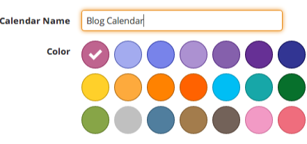 pilihan warna untuk kalender di divvyhq
