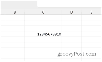 notasi standar excel