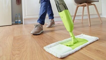 Haruskah lantai dibersihkan dengan baut atau pel? 