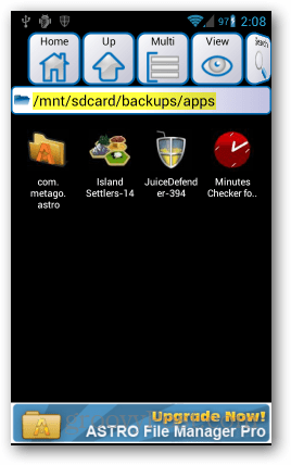 backup sdcard