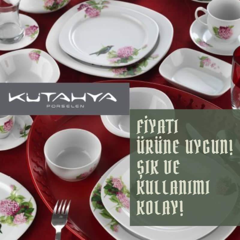 Bagaimana cara membeli Bim Kütahya Seramik 68 piece double decor square dinnerware?