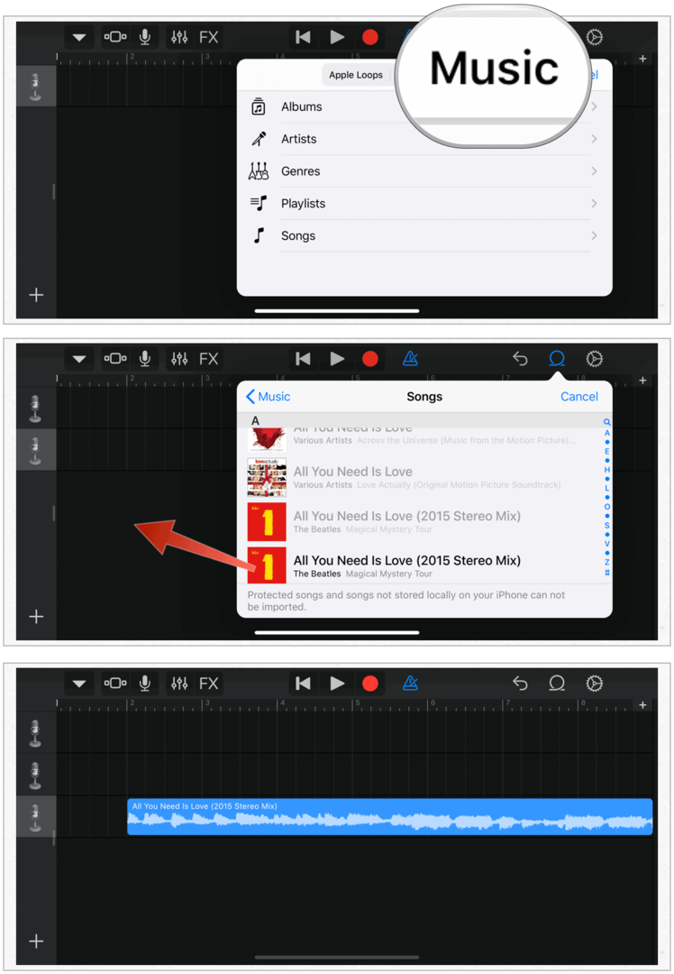 GarageBand temukan musik