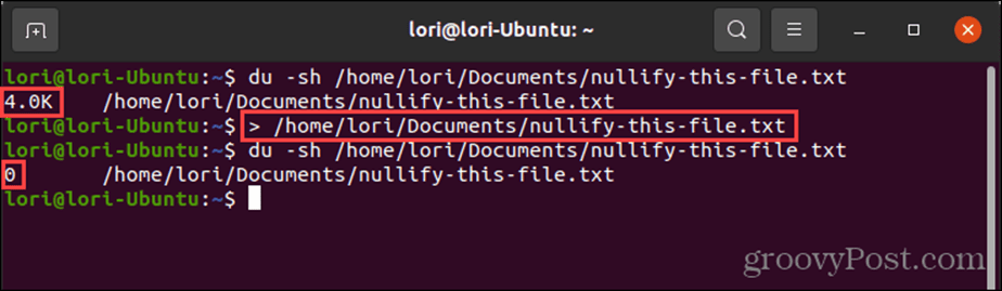 Redirect ke null di Linux