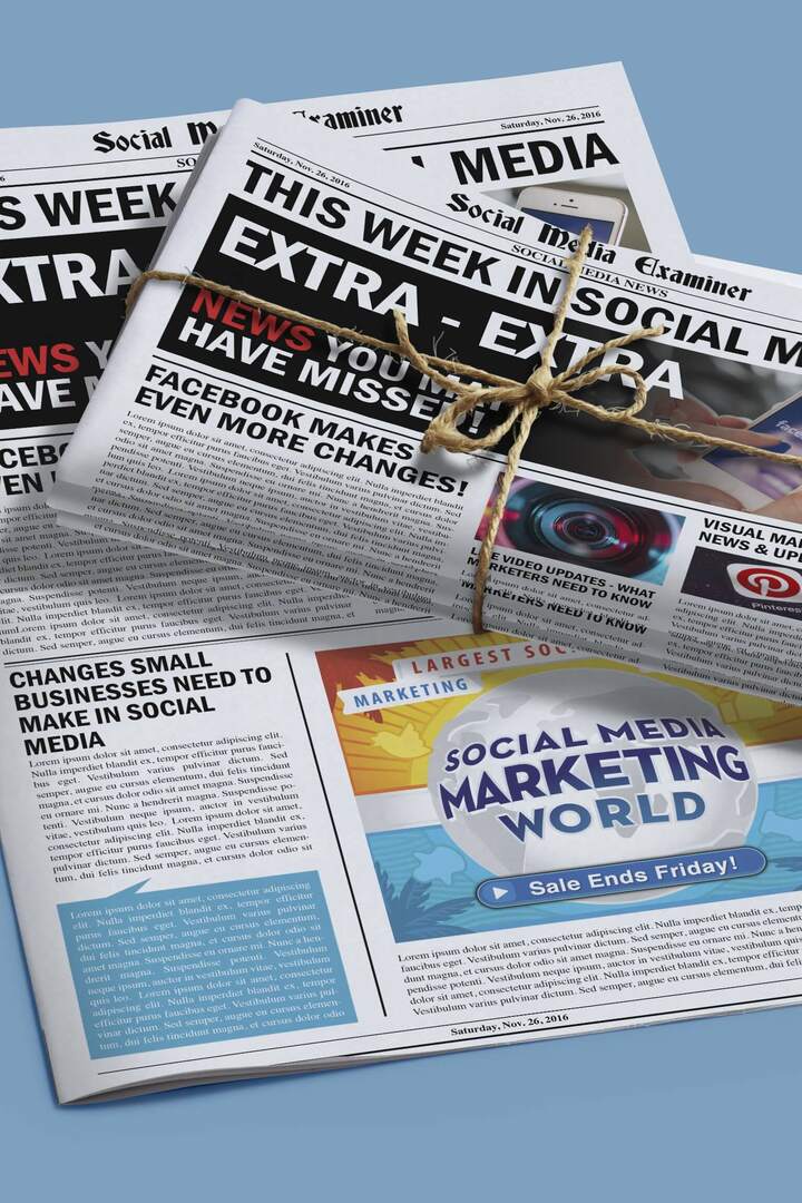 Facebook Mengubah Tata Letak Halaman: Minggu Ini di Media Sosial: Pemeriksa Media Sosial