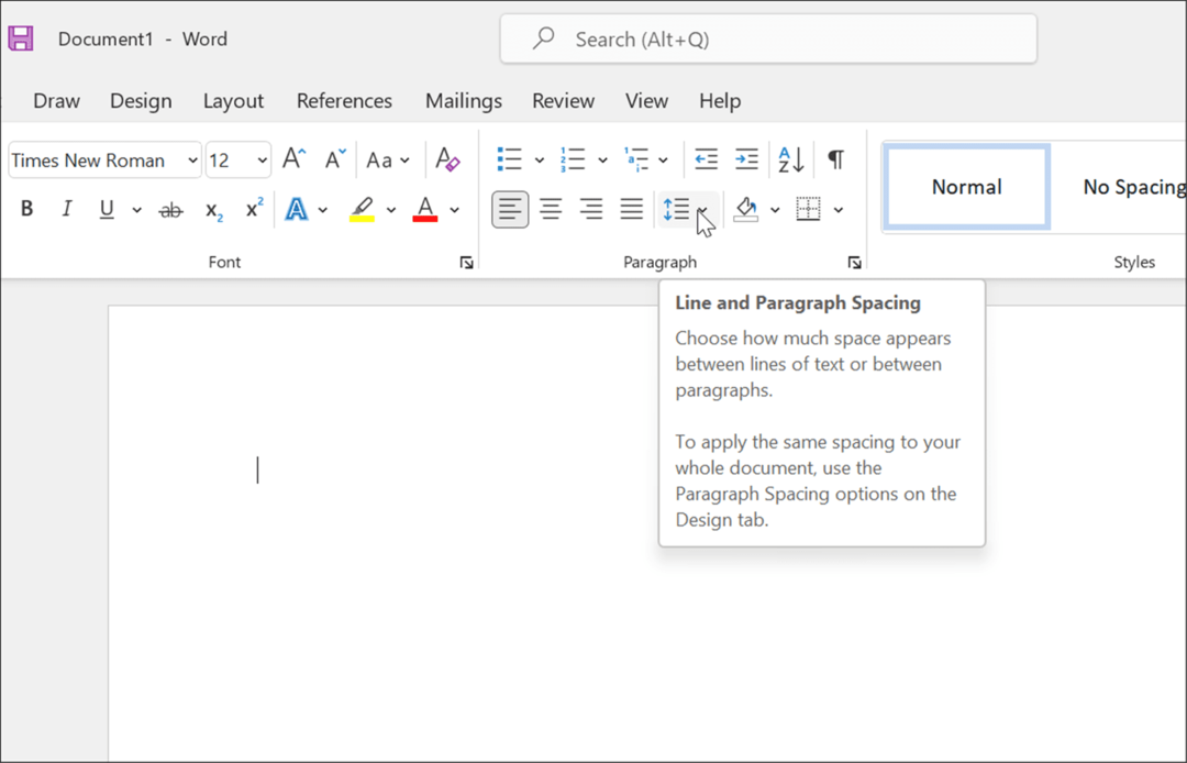 format spasi apa style di microsoft word