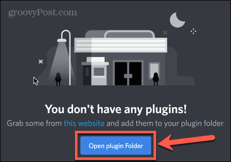 discord buka folder plugin